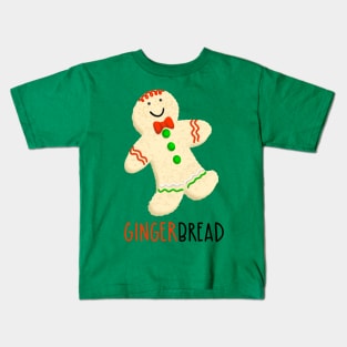 Gingerbread Man Kids T-Shirt